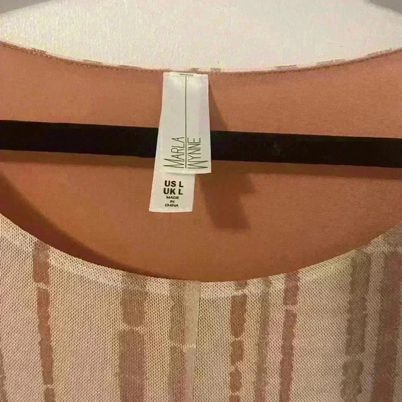 MarlaWynne Vintage Layered Maxi Dress Large - Picture 5 of 9